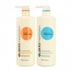 [Olexrs] Cặp Dầu Gội Và Xả Olexrs Hair Salon Argan Oil Collagen Complex