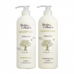 [Voudioty] Cặp Dầu Gội Và Xả Voudioty Biotin & Collagen Pasiori Trắng