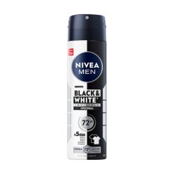 [Nivea] Xịt Khử Mùi Nivea Men Black & White Invisible Original Anti-Perspirant Spray 150ml