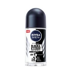[Nivea] Lăn Khử Mùi Nivea Men Black & White Invisible Original Anti-Perspirant Spray 50ml