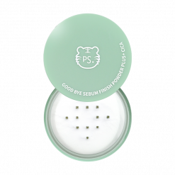 [PrettySkin] Phấn Phủ Bột PrettySkin Goodbye Sebum Finish Powder Plus #Cica 5g Xanh