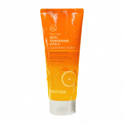 [PrettySkin] Sữa Rửa Mặt PrettySkin The Pure Jeju Tangerine Vita C Cleansing Foam 150ml
