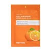 [PrettySkin] Mặt Nạ PrettySkin The Pure Jeju Tangerine Vita C Mask Sheet (10 Miếng)