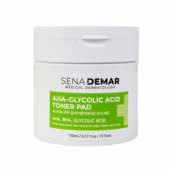 [SenaDemar] Nước Cân Bằng Miếng SenaDemar AHA-Glycolic Acid Toner Pad (70 Miếng)
