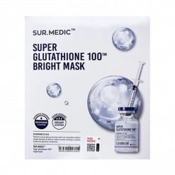 [Sur.Medic] Mặt Nạ Sur.Medic Super Glutathione 100 Bright Mask (10 Miếng)