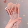 [Fix] Bộ Cọ Trang Điểm Fix Brush 13 Cây Hồng