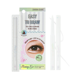 [Sivanna] Bút Nhũ Mắt Sivanna Colors Shining Eye Highlighter Stick #01 Pearl White 0.3g Trắng