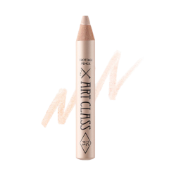 [Too Cool For School] Bút Nhũ Mắt Too Cool For School Artclass Frottage Pencil #01 Shining Linen 1.1g Nhũ Trắng