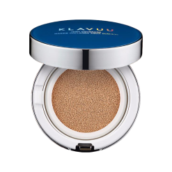 [Klavuu] Phấn nước Klavuu Blue Pearlsation High Coverage Marine Collagen Aqua Cushion #23 Medium Beige 12g Xanh