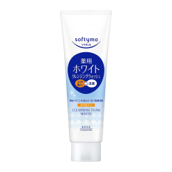 [Kose] Sữa Rửa Mặt Kose Softymo White Cleansing Foam 220g Trắng