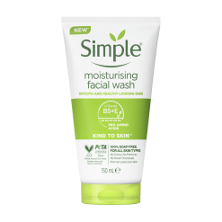 [Simple] Sữa Rửa Mặt Simple Kind To Kind Moisturising Facial Wash 150ml Trắng