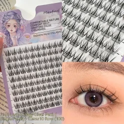 [Maxfine] Mi Giả Maxfine Fashion False Eyelashes #J101 Lazy Trilogy 50 Cặp