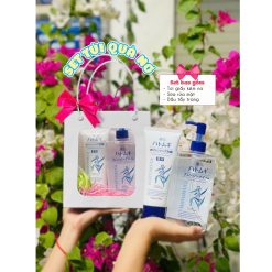 (Quà Tặng 20/11) Set Quà Tặng Hatomugi (1 Dầu Tẩy Trang + 1 Sữa Rửa Mặt + Túi Giấy)