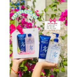 (Quà Tặng 20/11) Set Quà Tặng Hatomugi (1 Dầu Tẩy Trang + 1 Sữa Rửa Mặt + Túi Giấy)