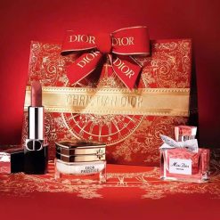 Bộ Nước Hoa Nữ Miss Dior Lunar New Year (5ML + Kem Dưỡng Dior + Son Dior + Túi Giấy Dior)