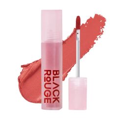 [Black Rouge] Son Kem Black Rouge Muddish Cushion Velvet #MV01 Peach Pudding 4g Cam Đào Nude