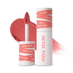 [Into You] Son Kem Into You Shero Super Matte Lip & Cheek Mud #EM17 Coral Peach 2g Cam Hồng Đào