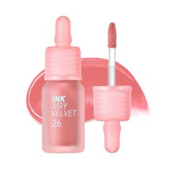 [Peripera] Son Kem Peripera Ink Airy Velvet #26 Apricot Peach 4g Hồng Trà