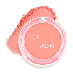 [Vacosi] Phấn Má Hồng Vacosi Lolipop Blush Powder #01 Sweet Orange 7.3g Cam Đào