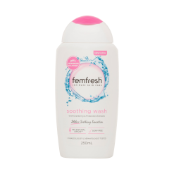 [Femfresh] Dung Dịch Vệ Sinh Femfresh Intimate Skin Care Soothing Wash 250ml Hồng