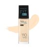 [Maybelline] Kem Nền Maybelline Fit Me Matte Poreless Foundation #110 Porcelain 30ml Tông Trắng