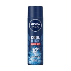 [Nivea] Xịt Khử Mùi Nivea Men Cool Kick Extra Dry Anti-Perspirant Spray 150ml
