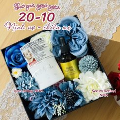 (Quà Tặng 20/10) Set Quà Ngọt Ngào (1 Kem Dưỡng NMN + 1 Serum NMN + 1 Hộp Quà)