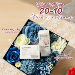 (Quà Tặng 20/10) Set Quà Ngọt Ngào (1 Kem Dưỡng Angel's Liquid + 1 Serum Angel's Liquid + 1 Hộp Quà)