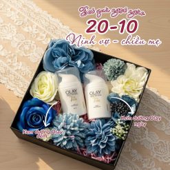 (Quà Tặng 20/10) Set Quà Ngọt Ngào (1 Kem Ngày Olay + 1 Kem Đêm Olay + 1 Hộp Quà)