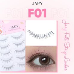 [Jary] Mi Giả Jary Full Strip Lashes #F01 Gân Trong 5 Cặp