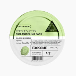 [VT Cosmetics] Mặt Nạ VT Cosmetics Reedle Shot Ex Cica Modeling Pack 25g Xanh Lá