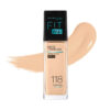 [Maybelline] Kem Nền Maybelline Fit Me Matte Poreless Foundation #118 Natural Ivory 30ml Tông Sáng