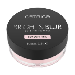 [Catrice] Phấn Phủ Dạng Bột Catrice Bright & Blur Setting Powder #020 Soft Pink 8g Da Trung Tính